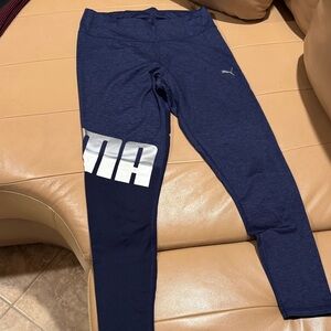 Puma Womens Navy Leggings